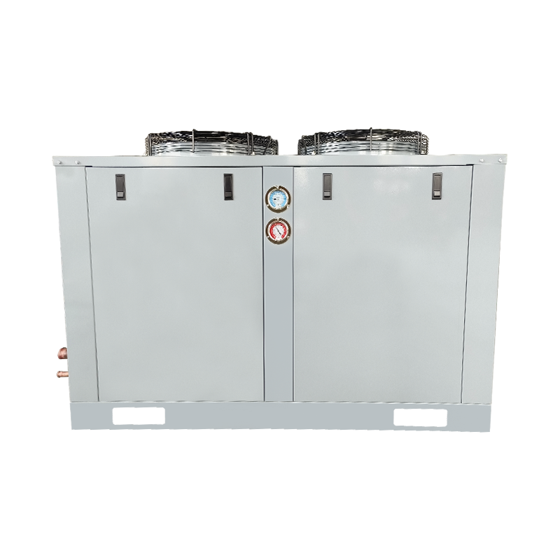 Unità condensante con uscita aria superiore (utilizzando il compressore Xecom) 8-40 HP